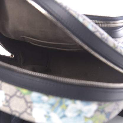 Gucci GG Supreme Monogram Blooms Small Day Backpack Blue 4 of 9