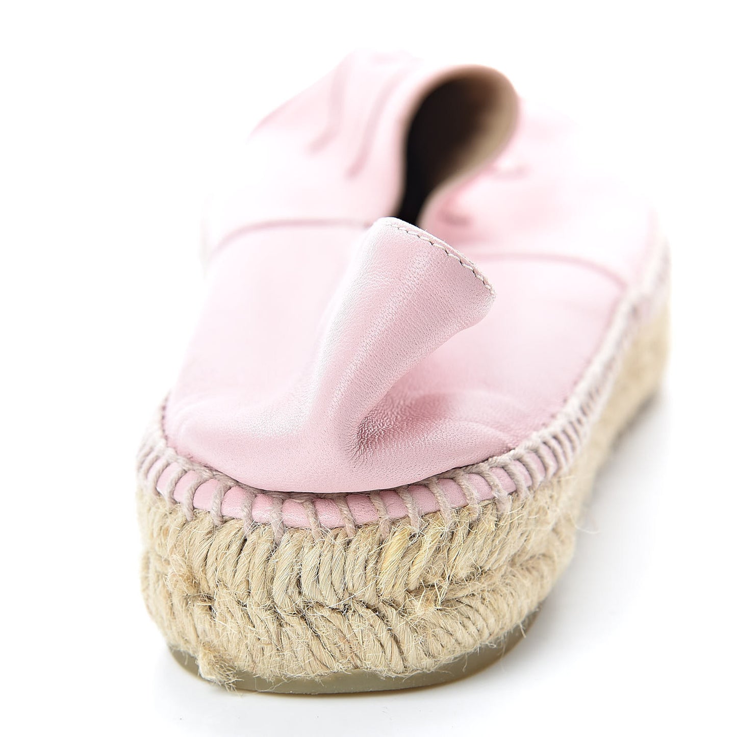 Lambskin CC Espadrilles 41 Light Pink
