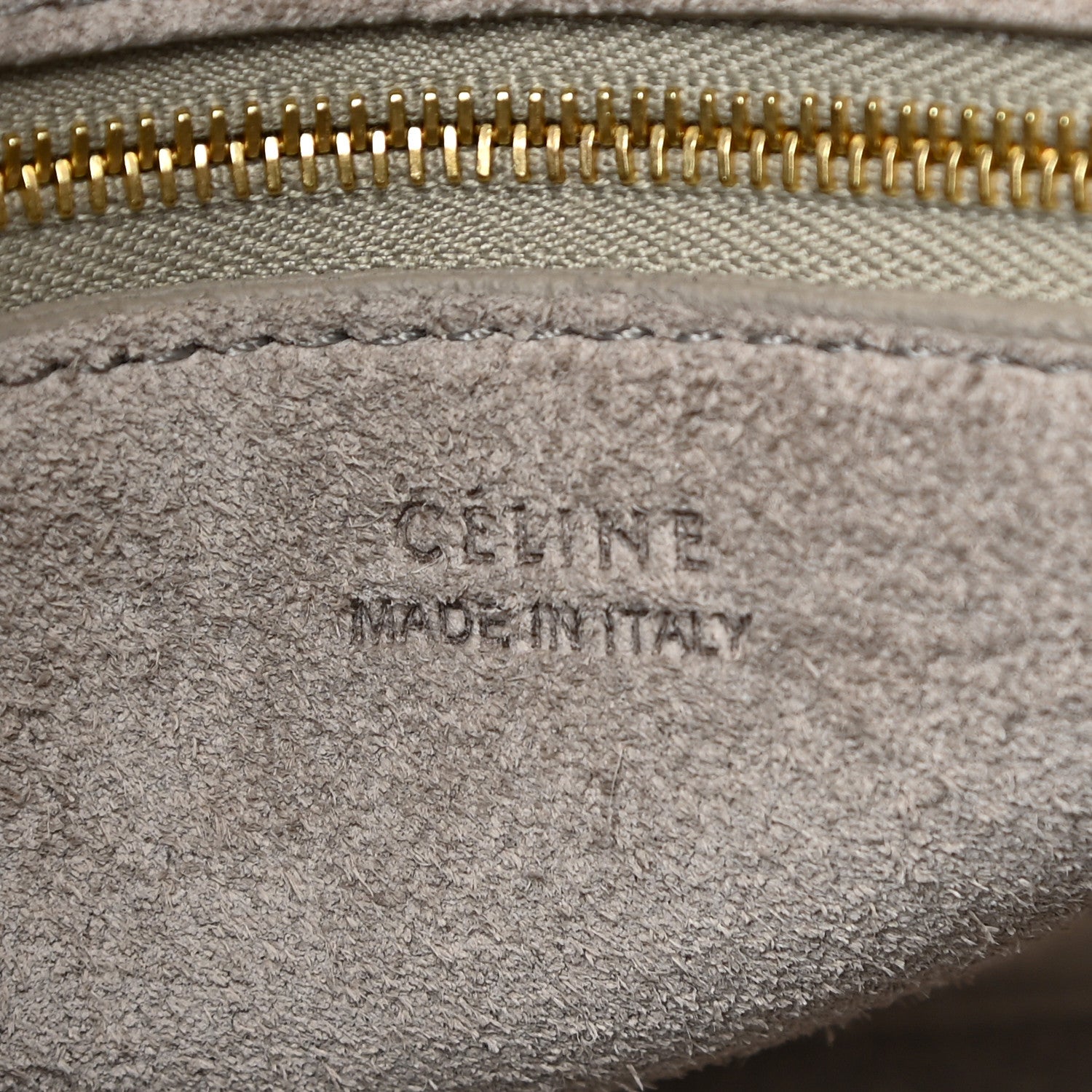 Celine Soft Grained Calfskin Small Sangle Bucket Bag White 9 of 10