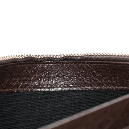 Balenciaga Agneau Classic Hardware Money Wallet Brown 7 of 13