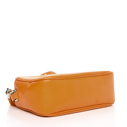 Gucci Pebbled Calfskin Small Soho Disco Bag Curcuma 4 of 7