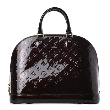 Louis Vuitton Vernis Alma MM Amarante 1 of 10