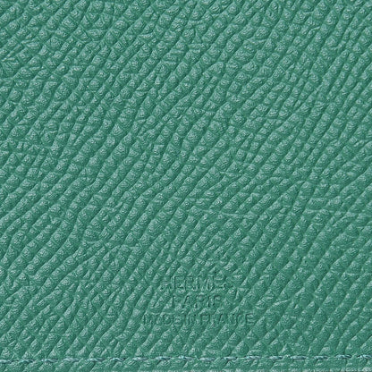 Hermes Epsom Tarmac PM Passport Holder Vert Vertigo 7 of 8