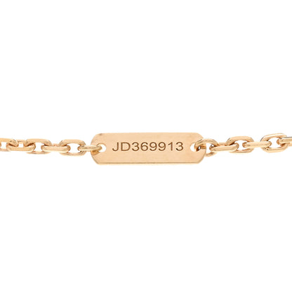 Van Cleef & Arpels 18K Yellow Gold Guilloche Magic Alhambra Long Necklace 5 of 6