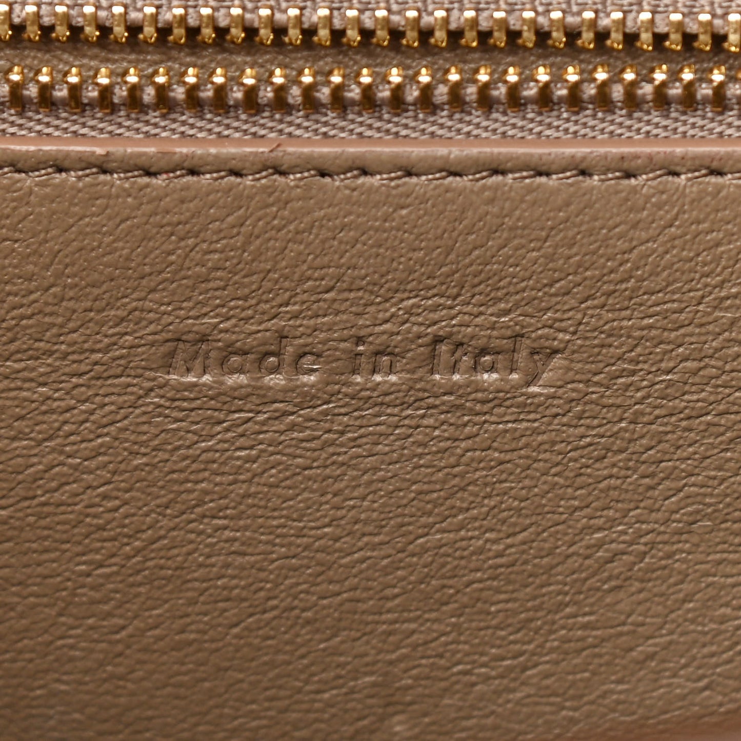 Baby Grained Calfskin Medium Symmetrical Bag Taupe