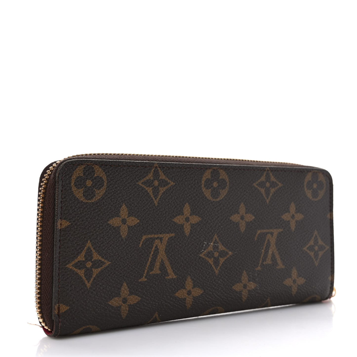 Monogram Clemence Wallet Fuchsia
