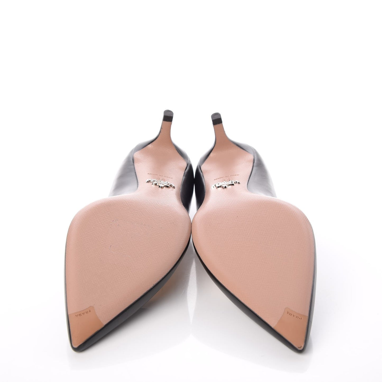 Vitello Kitten Heels Pumps 36 Black