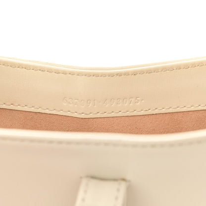 Gucci Boarded Dyana Lux Calfskin Mini Jackie 1961 Hobo Mystic White 7 of 7