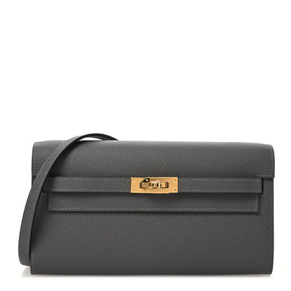 Hermes Epsom Kelly To Go Wallet Gris Meyer 1 of 13