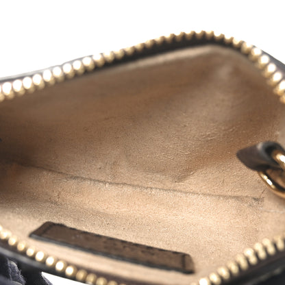 Gucci GG Supreme Monogram Web Ophidia Key Case Beige New Acero 5 of 7