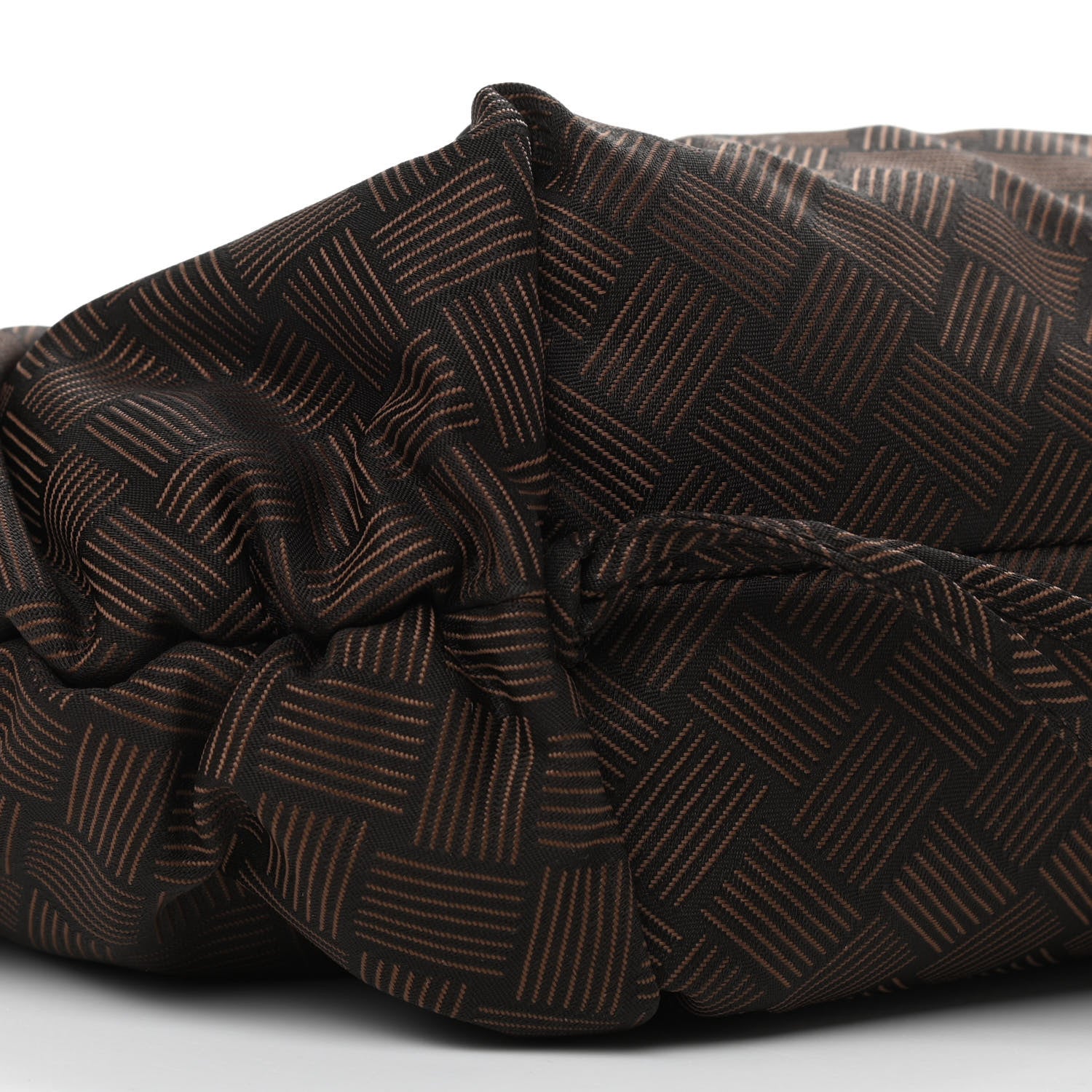 Bottega Veneta Fabric Intrecciato Medium The Point Triangle Bag Brown 10 of 11