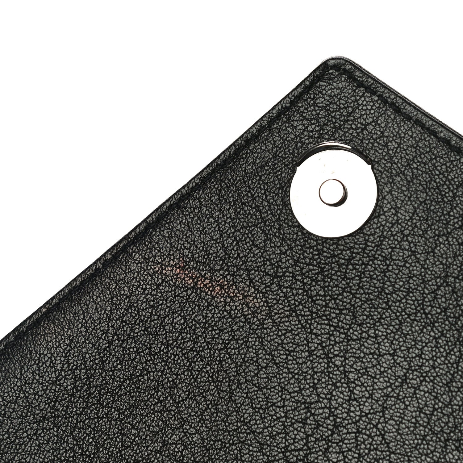 Saint Laurent Sheepskin Matelasse Chevron Monogram Medium College Bag Black 10 of 12