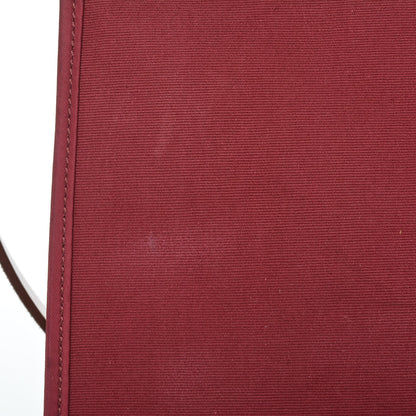 Hermes Vache Hunter Toile Herbag Zip 31 PM Rubis 12 of 13