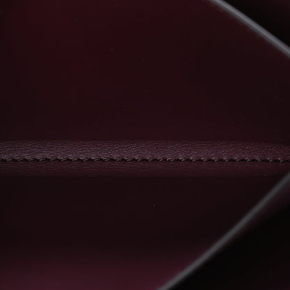 Burberry Calfskin Logo Hazelmere Wallet With Detachable Strap Mahogany Red 4 of 8