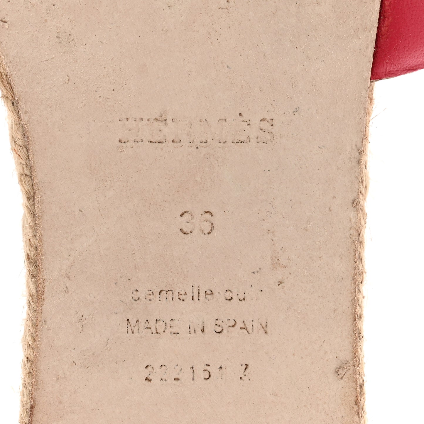 Nappa Famosa Espadrille Sandals 36 Rosa Framboise