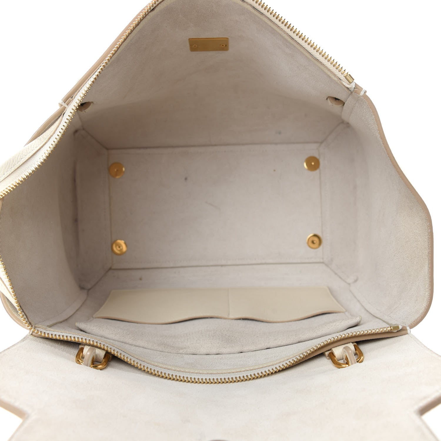 Celine Grained Calfskin Mini Belt Bag White 5 of 13