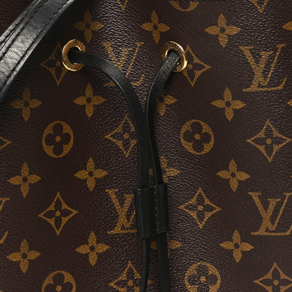 Louis Vuitton Monogram Neonoe MM Black 7 of 7