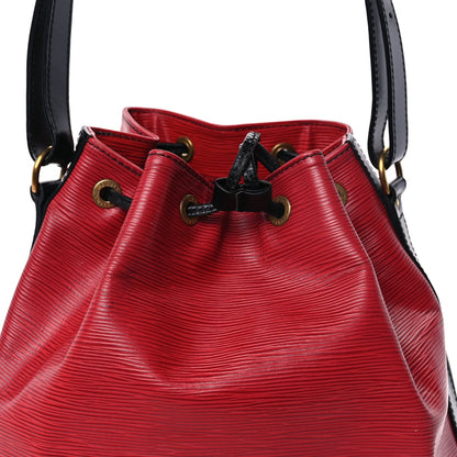 Louis Vuitton Epi Petit Noe  Red Black 6 of 7