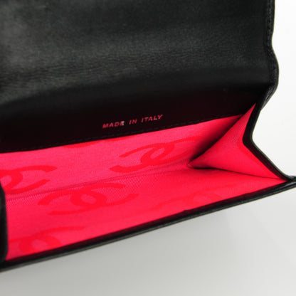 Chanel Calfskin Quilted Cambon Business Card Holder Black 5 of 8