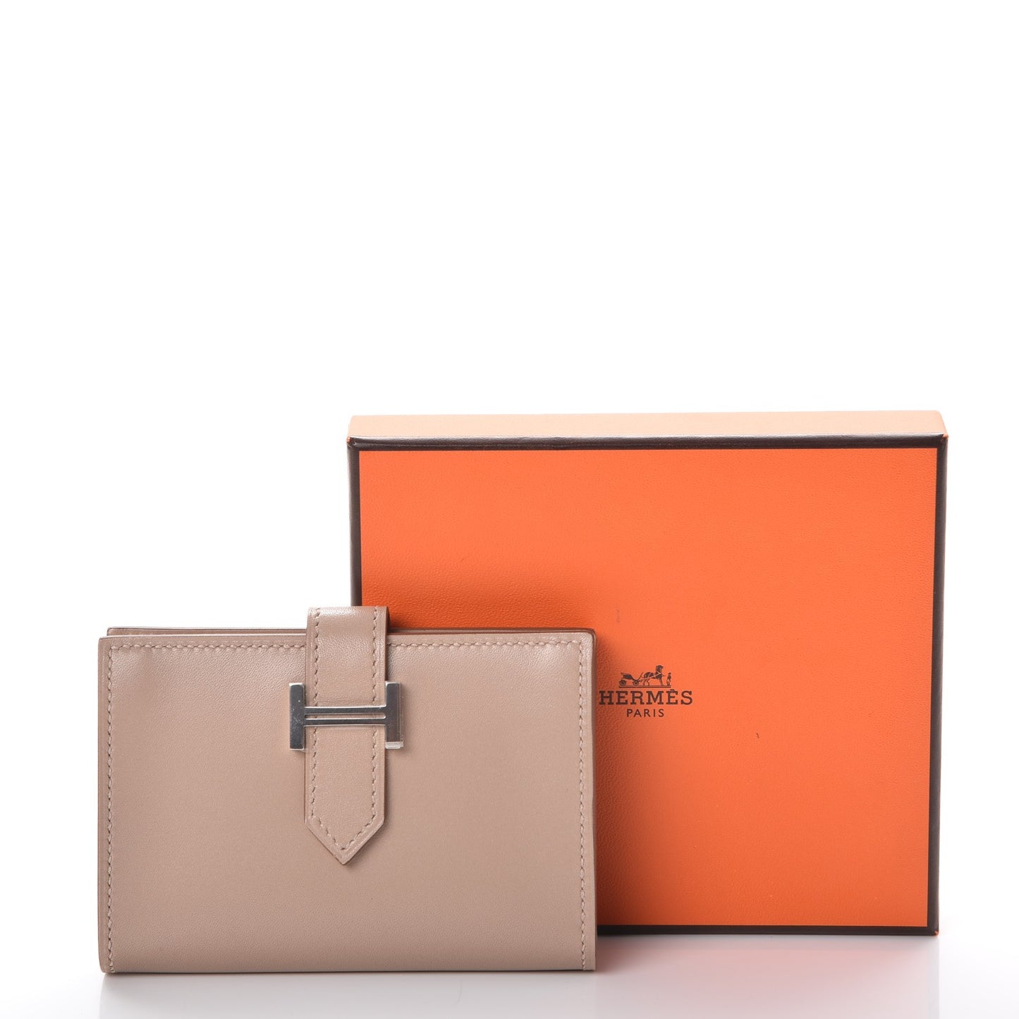 Tadelakt Bearn Card Holder Wallet Argile