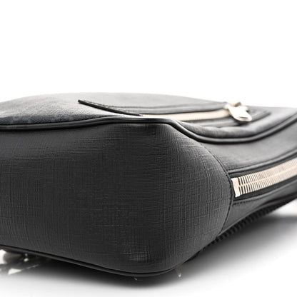 Gucci GG Supreme Monogram Web Belt Bag Black Grey 10 of 10