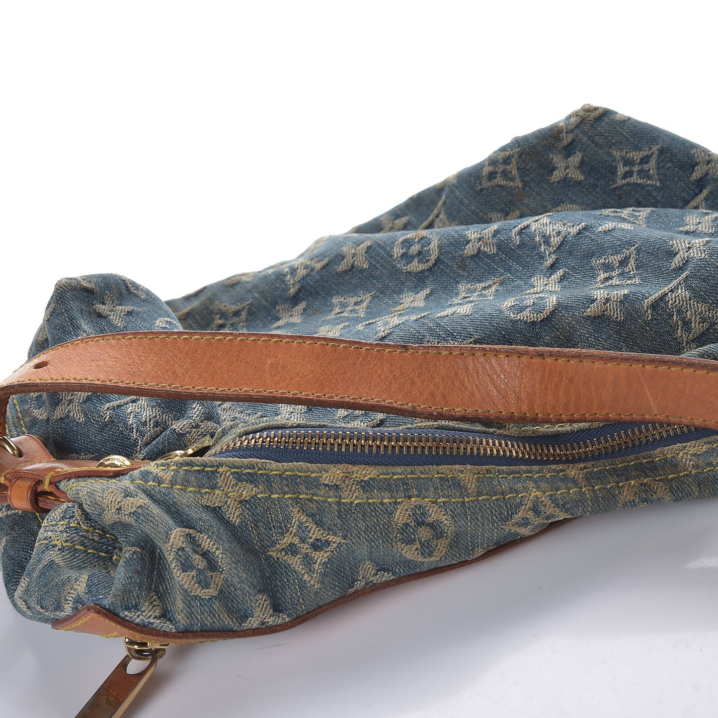 Monogram Denim Baggy PM Blue