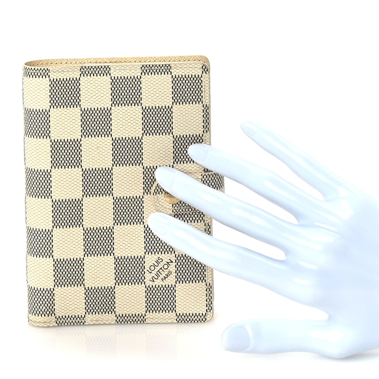 Damier Azur Small Ring Agenda Cover