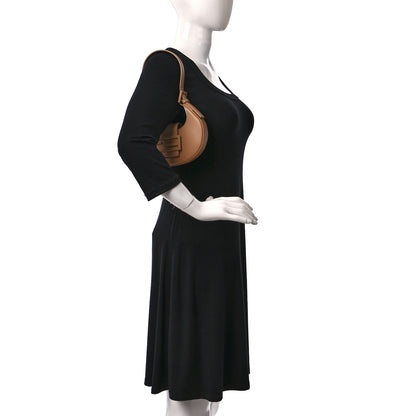 Fendi Vitello King Mini Cookie Hobo Bag Miele Scuro 2 of 8