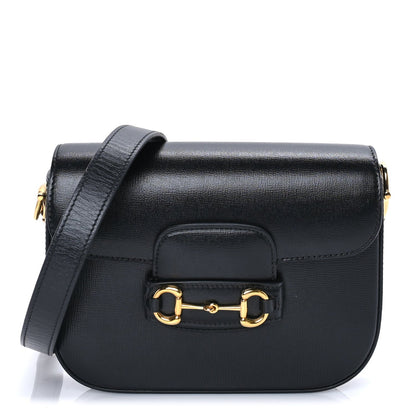 Gucci Azalea Calfskin Horsebit 1955 Shoulder Bag  Black 1 of 7