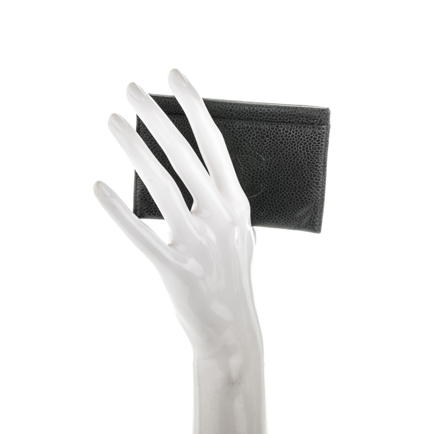 Chanel Caviar Timeless CC Card Holder Black 2 of 8