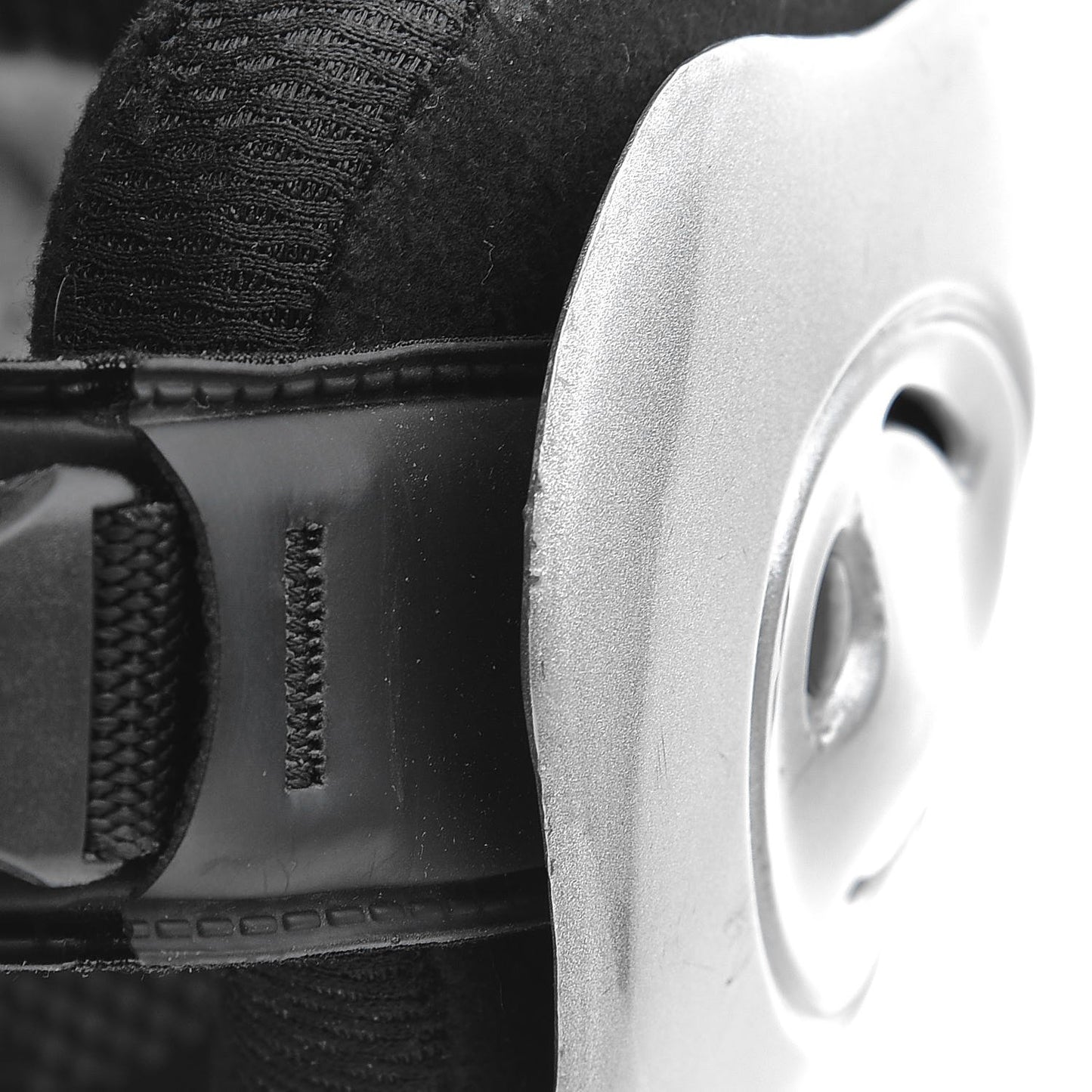 Metallic Ski Helmet Grey