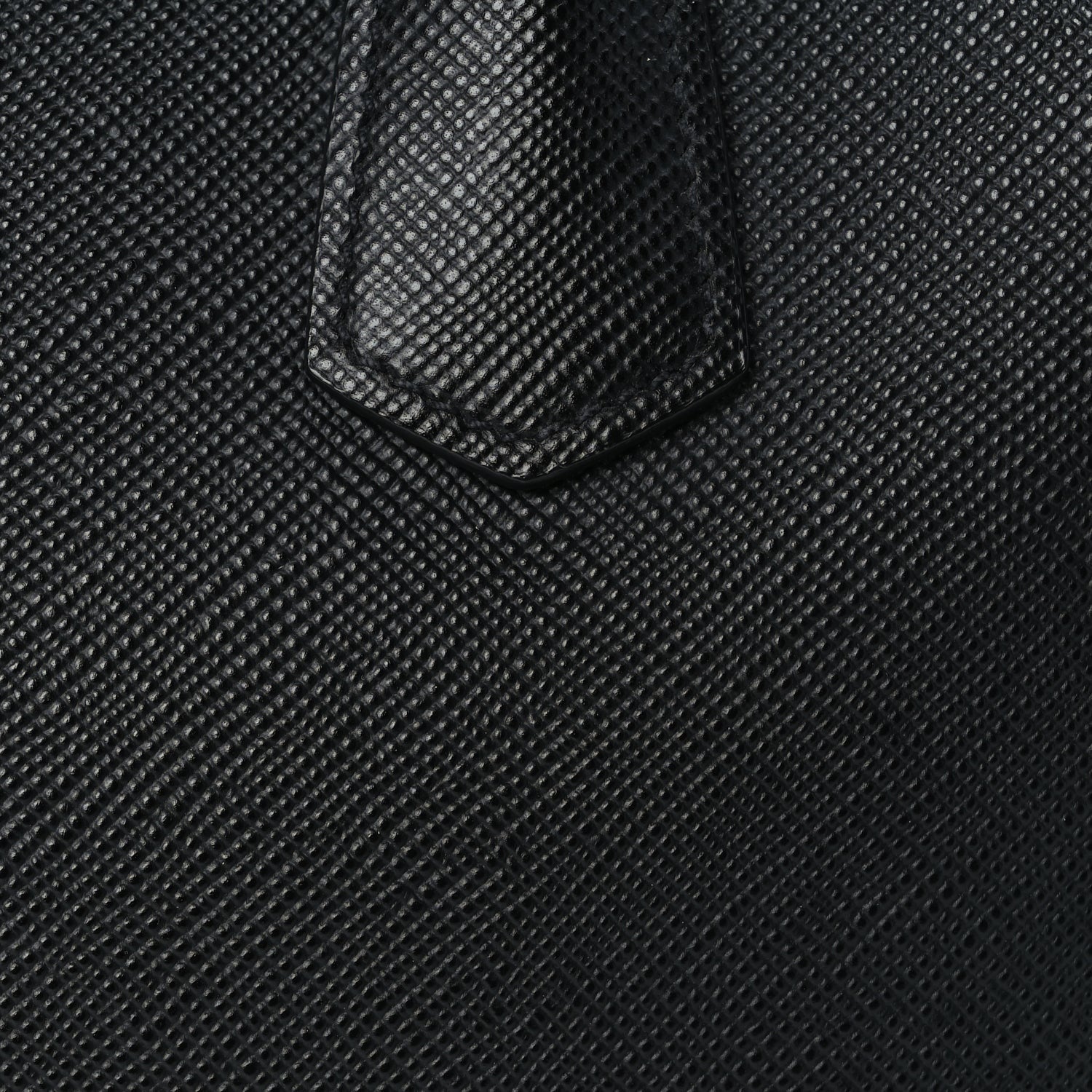 Prada Saffiano Cuir Medium Double Bag Black Mughetto 6 of 8