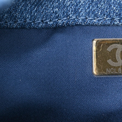 Chanel Washed Denim Quilted Small  25 Handbag Blue 6 of 7