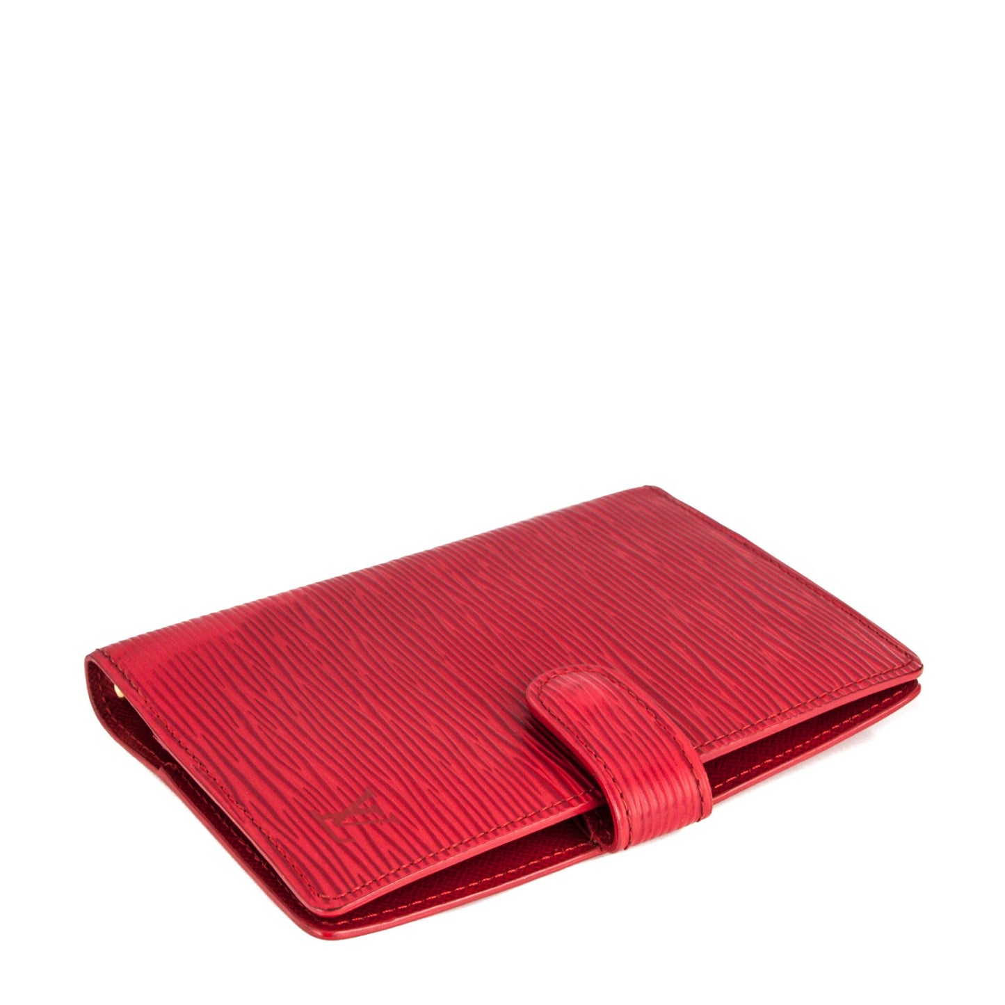 Epi Small Ring Agenda Cover Rouge