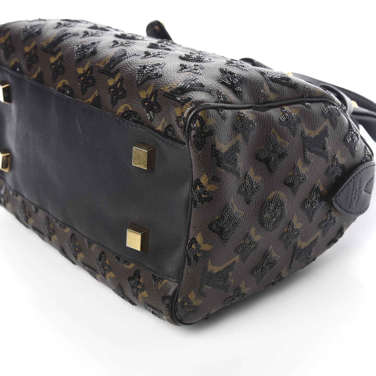 Monogram Sequins Eclipse Speedy 28 Black