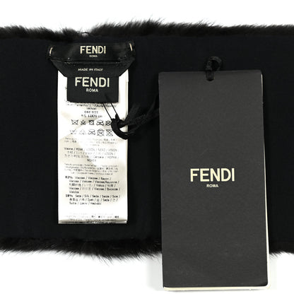 Fendi Fox Fur Stole Black 3 of 4