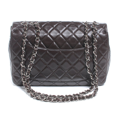 Chanel Lambskin Jumbo Single Flap Brown 3 of 8