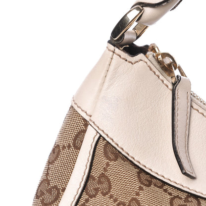Gucci Monogram Large D Gold Ring Hobo Off White 15 of 16