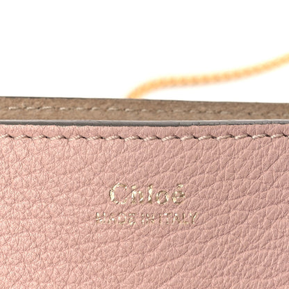 Chloe Grained Lambskin Medium Drew Shoulder Bag Cement Pink 5 of 8