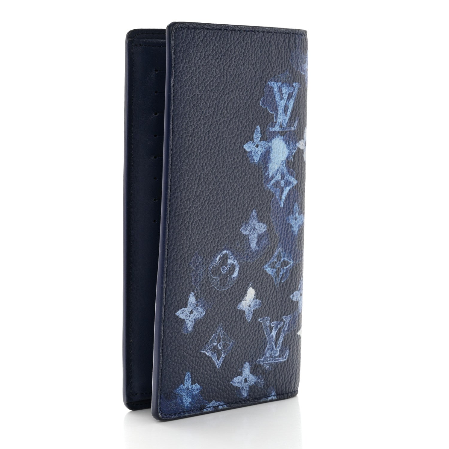 Louis Vuitton Monogram Ink Watercolor Brazza Wallet 3 of 6