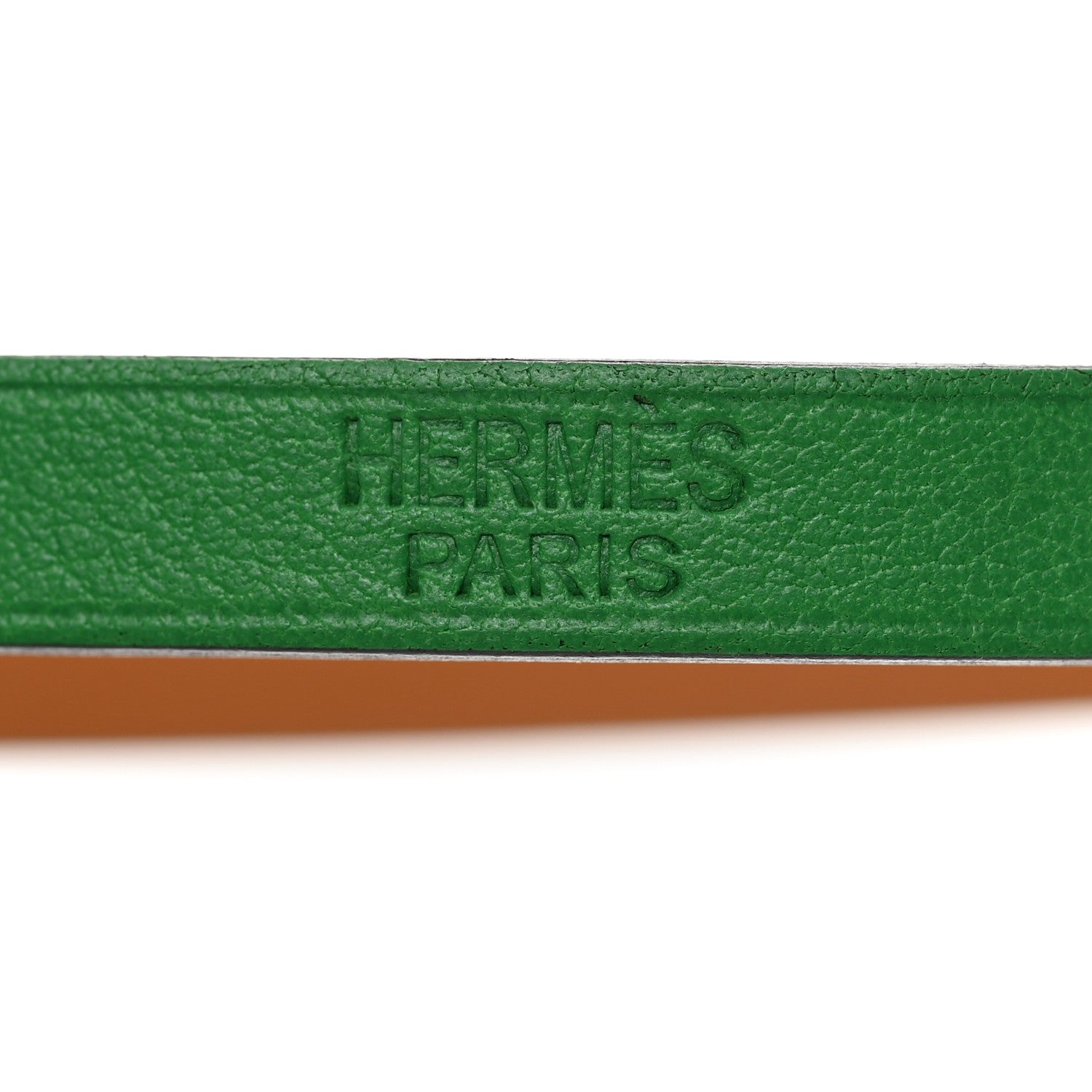 Hermes Swift Hapi 3 MM Triple Tour Wrap Bracelet M Bambou 6 of 9