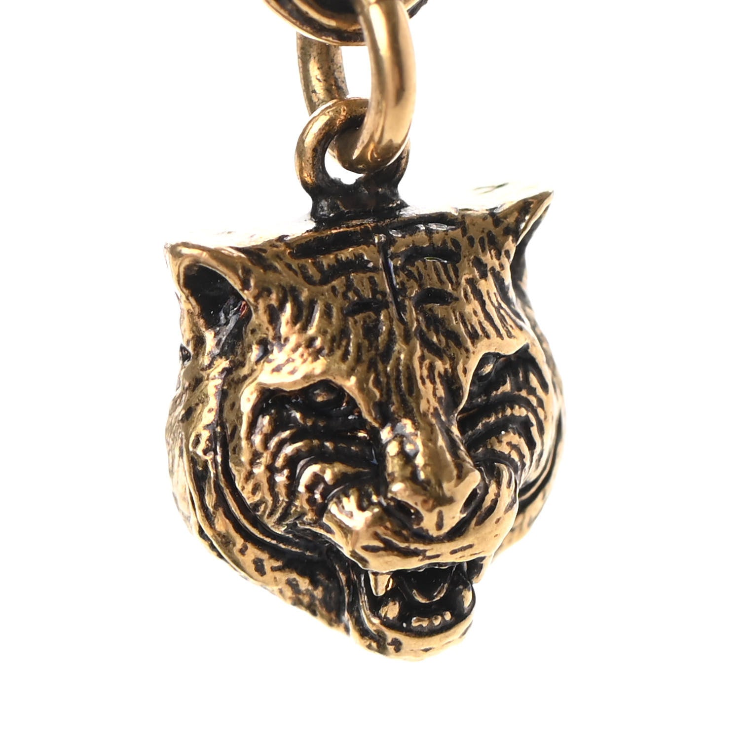 Gucci Crystal Marmont Necklace Aged Gold Multicolor 7 of 8