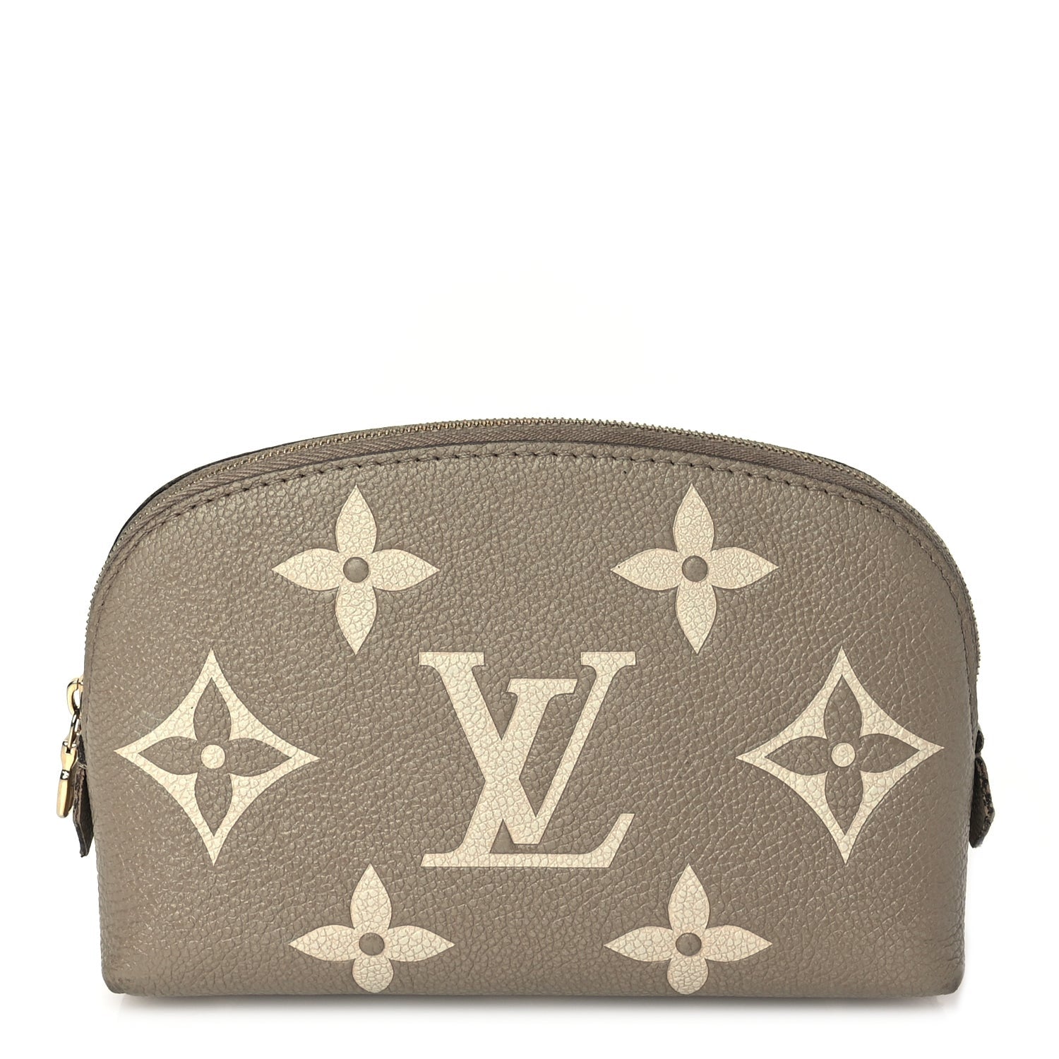 Louis Vuitton Empreinte Monogram Giant Cosmetic Pouch PM Tourterelle Crème 1 of 7