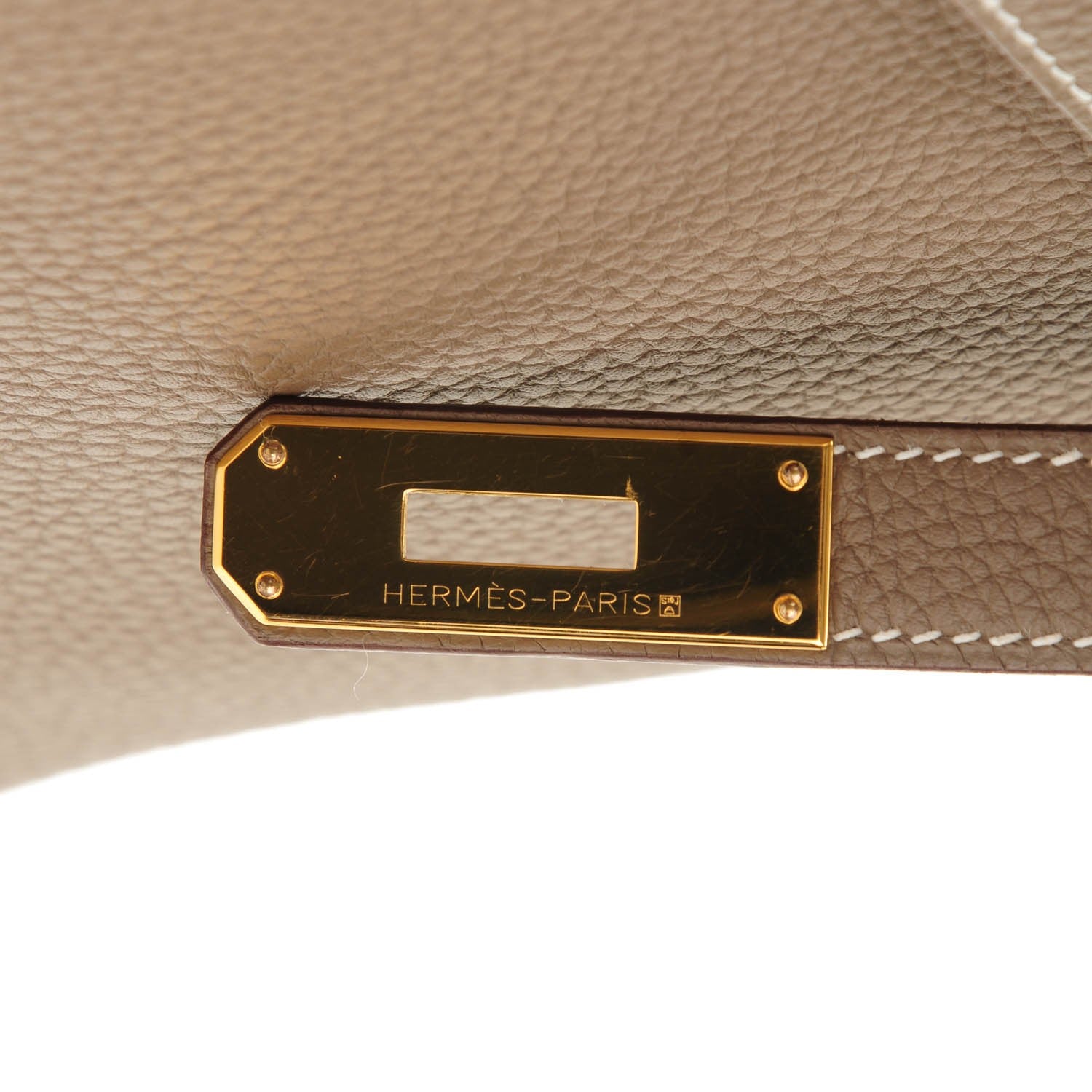 Hermes Togo Kelly Retourne 32 Etoupe 14 of 22