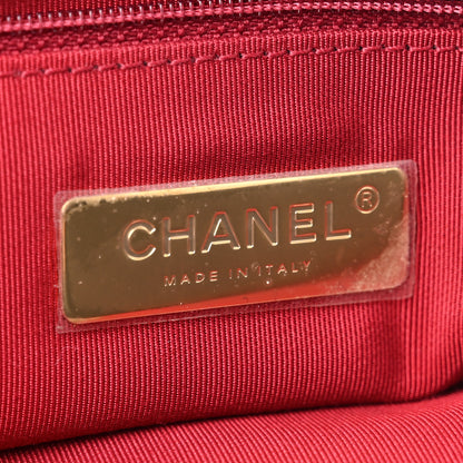 Chanel Lambskin Quilted Maxi Chanel 19 Flap Black 7 of 10