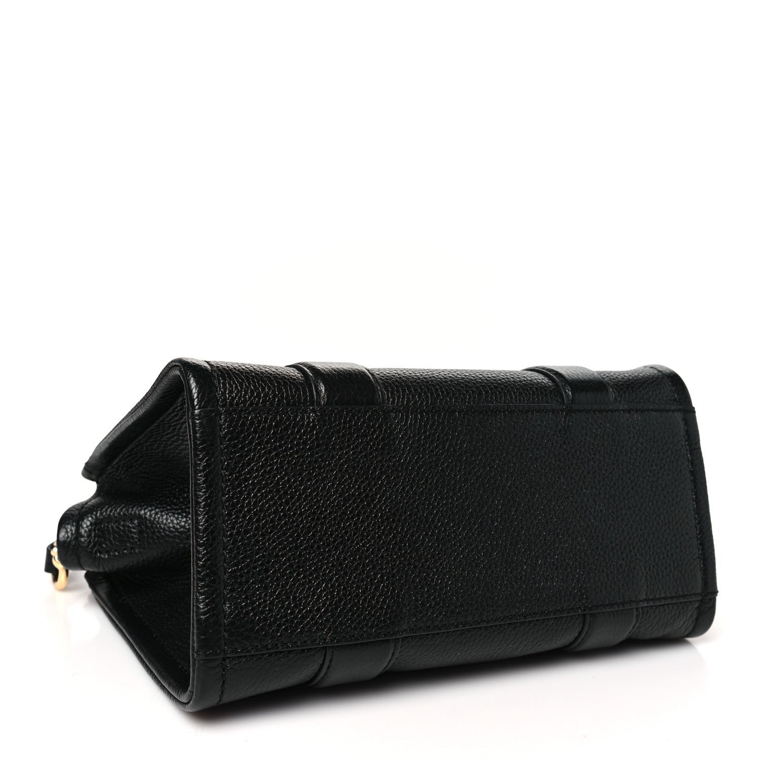 Marc Jacobs Grained Calfskin Small The Tote Bag Black 4 of 7