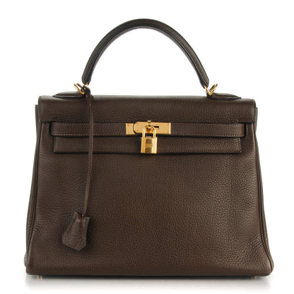 Hermes Taurillon Clemence Kelly Retourne 32 Cafe 1 of 26