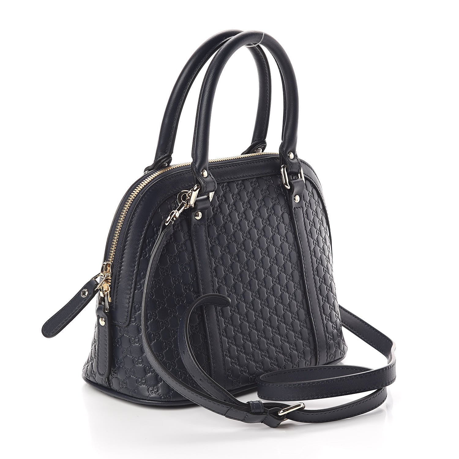 Gucci Soft Microguccissima Mini Dome Bag Blue 3 of 9