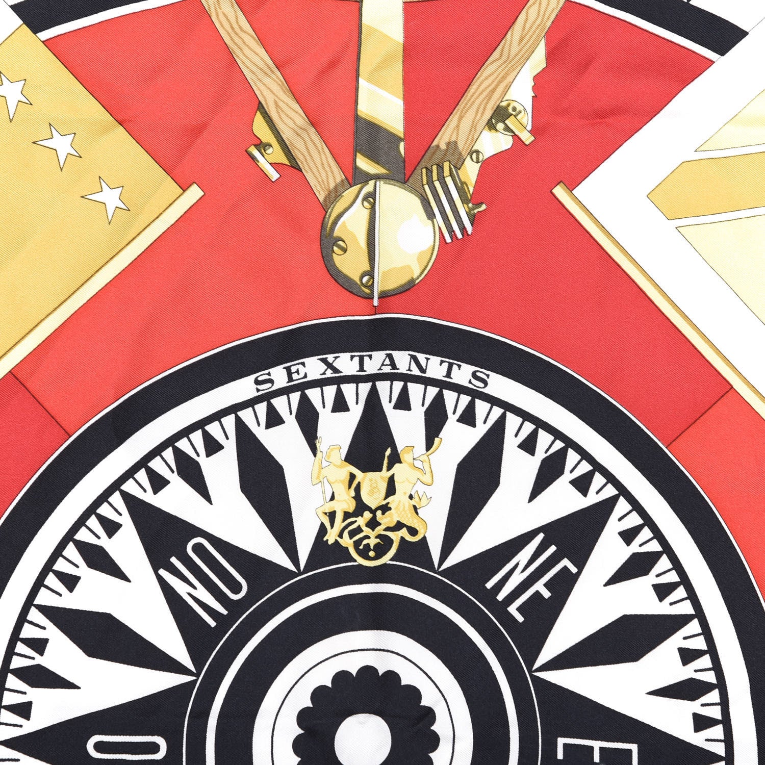 Hermes Silk Sextants Scarf 90 3 of 3