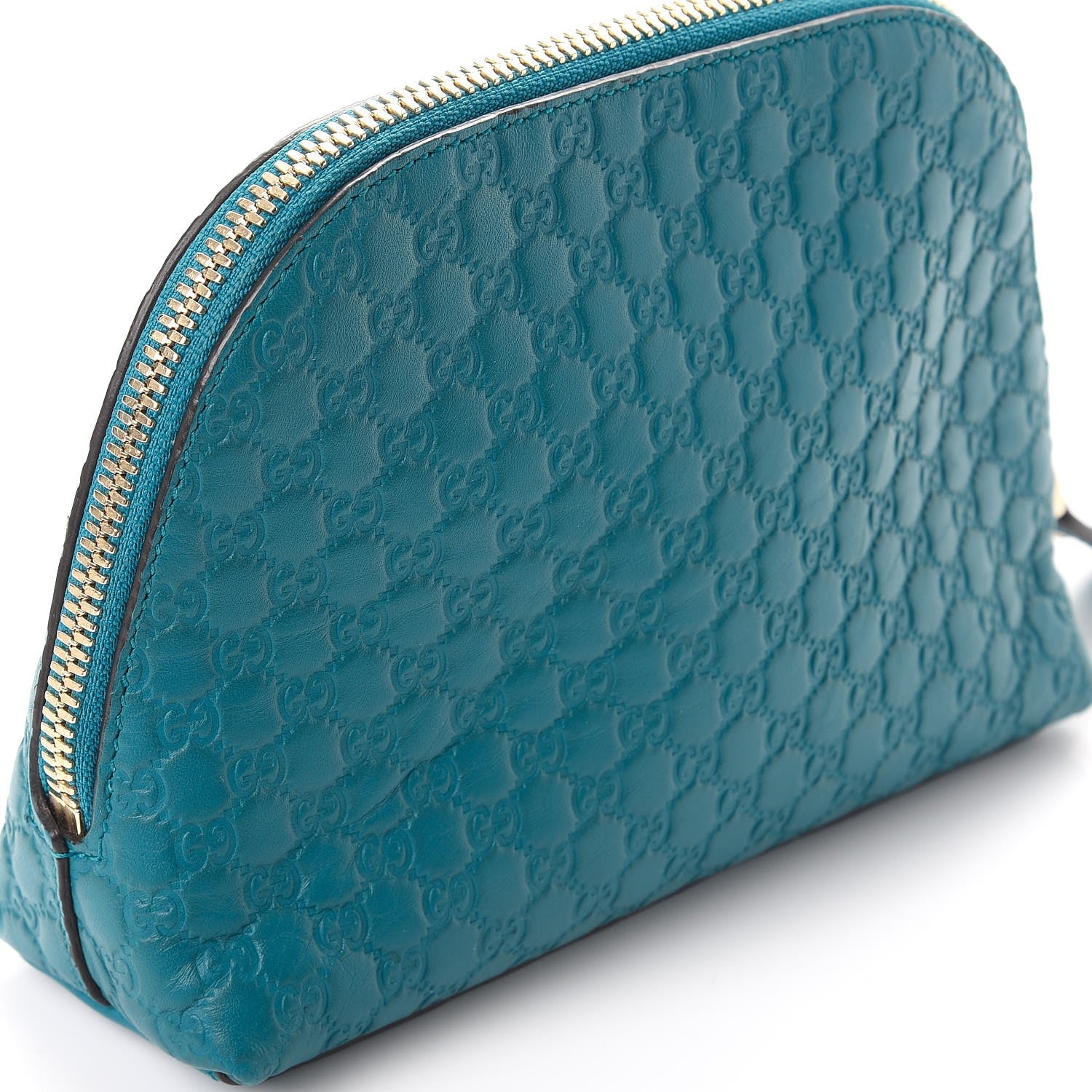 Gucci Microguccissima GG Cosmetic Case Deep Cobalt 8 of 9